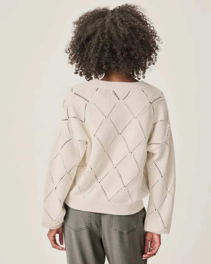 Primrose Sweater Cardigan - Moonstone