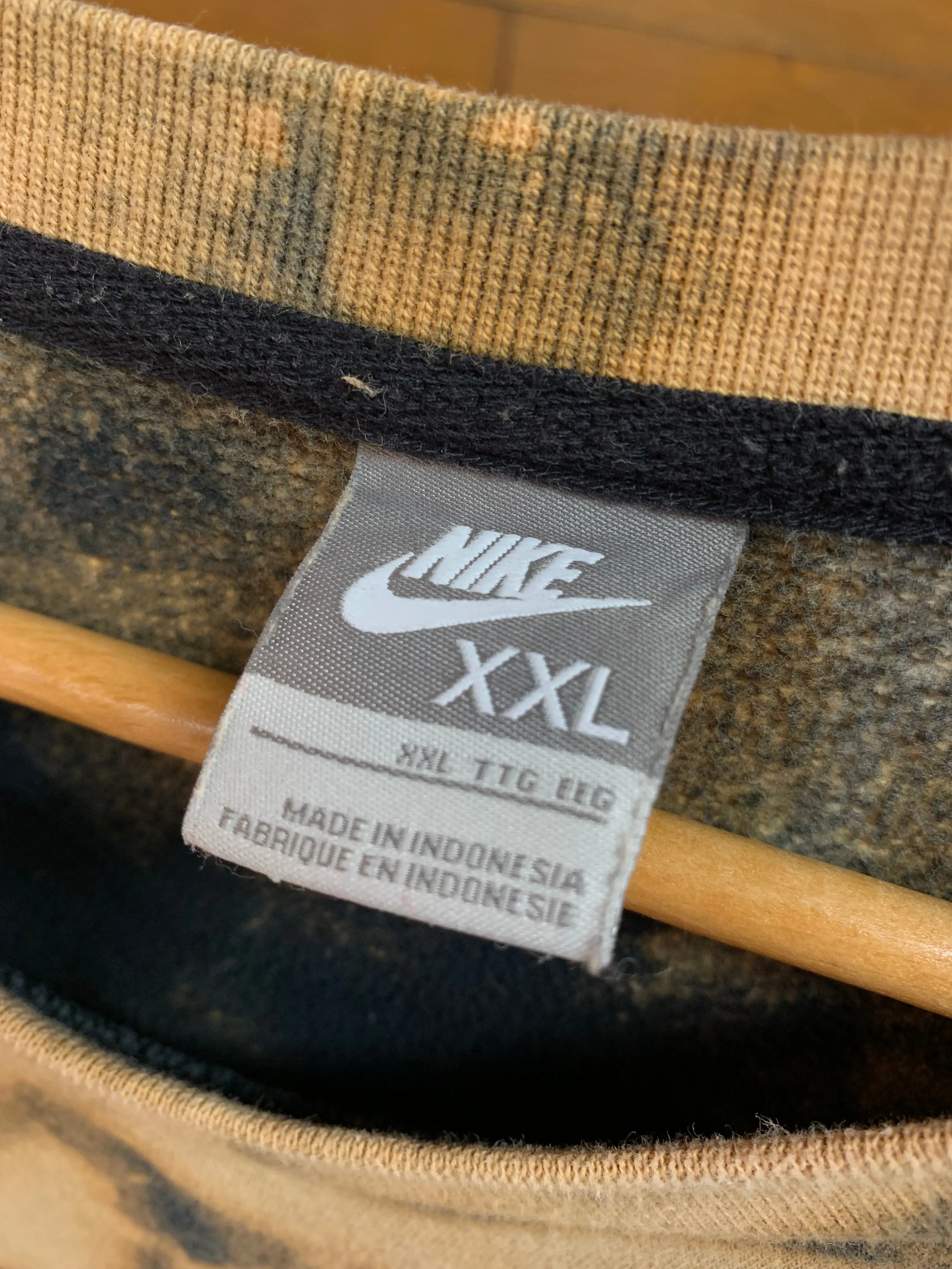 "1 of 1" Nike Wavy Split Crewneck (2X)