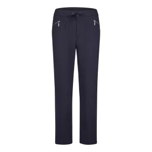 Rabe Trouser with Zip Pocket | Navy
