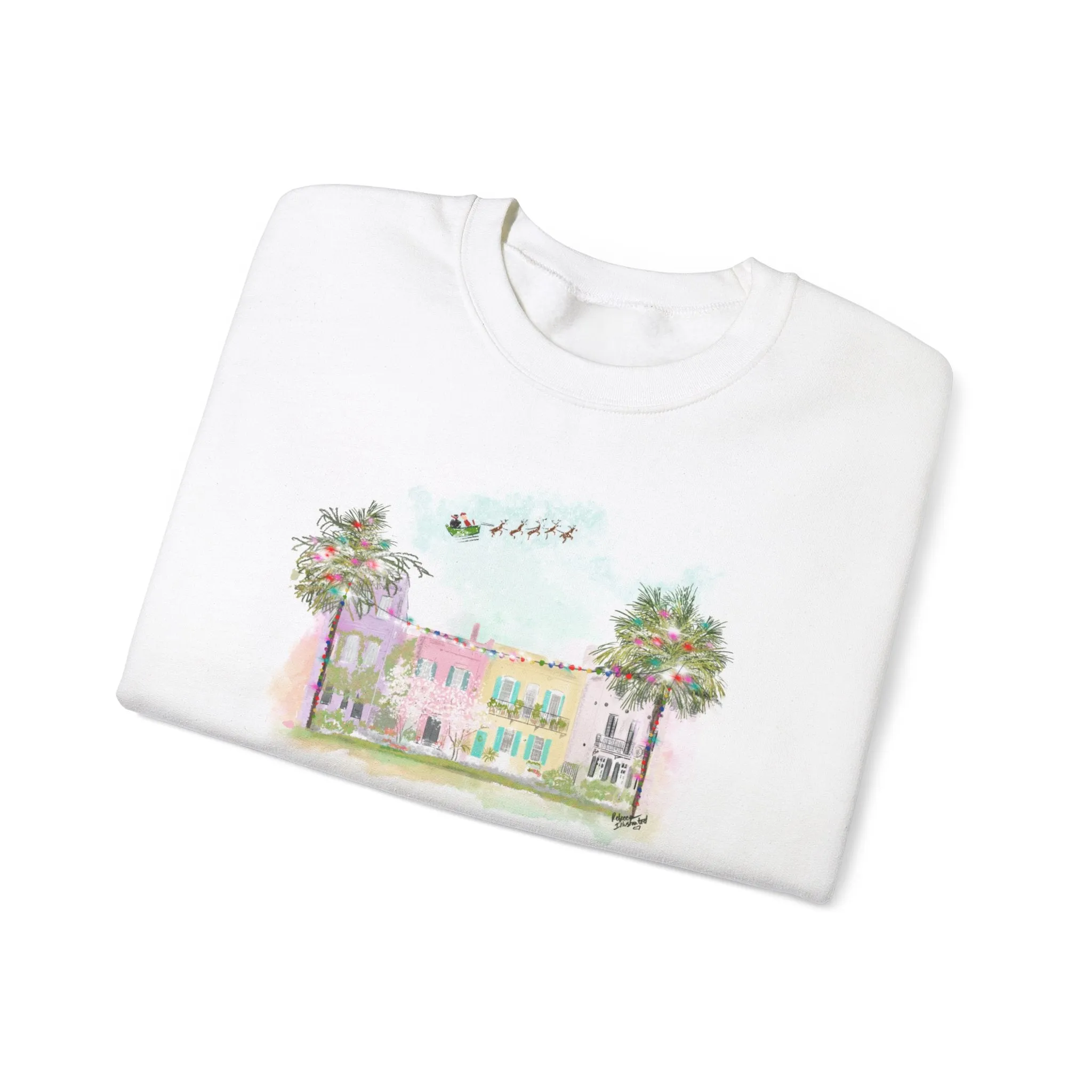 RAINBOW ROW CHRISTMAS - Crewneck