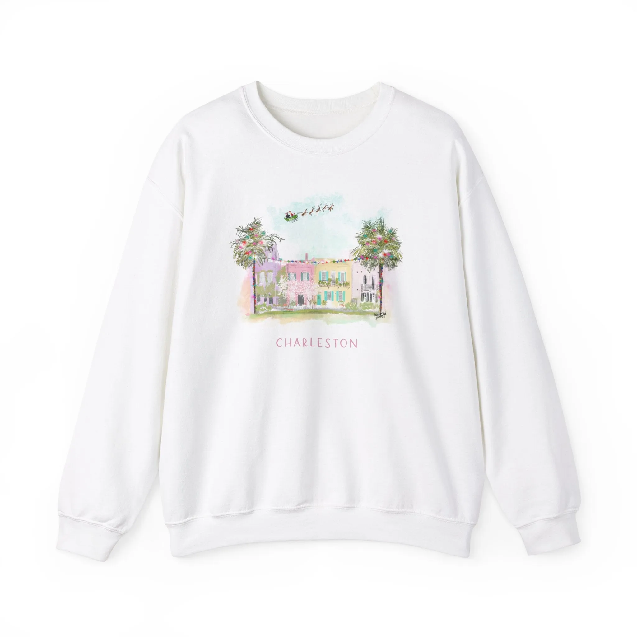RAINBOW ROW CHRISTMAS - Crewneck