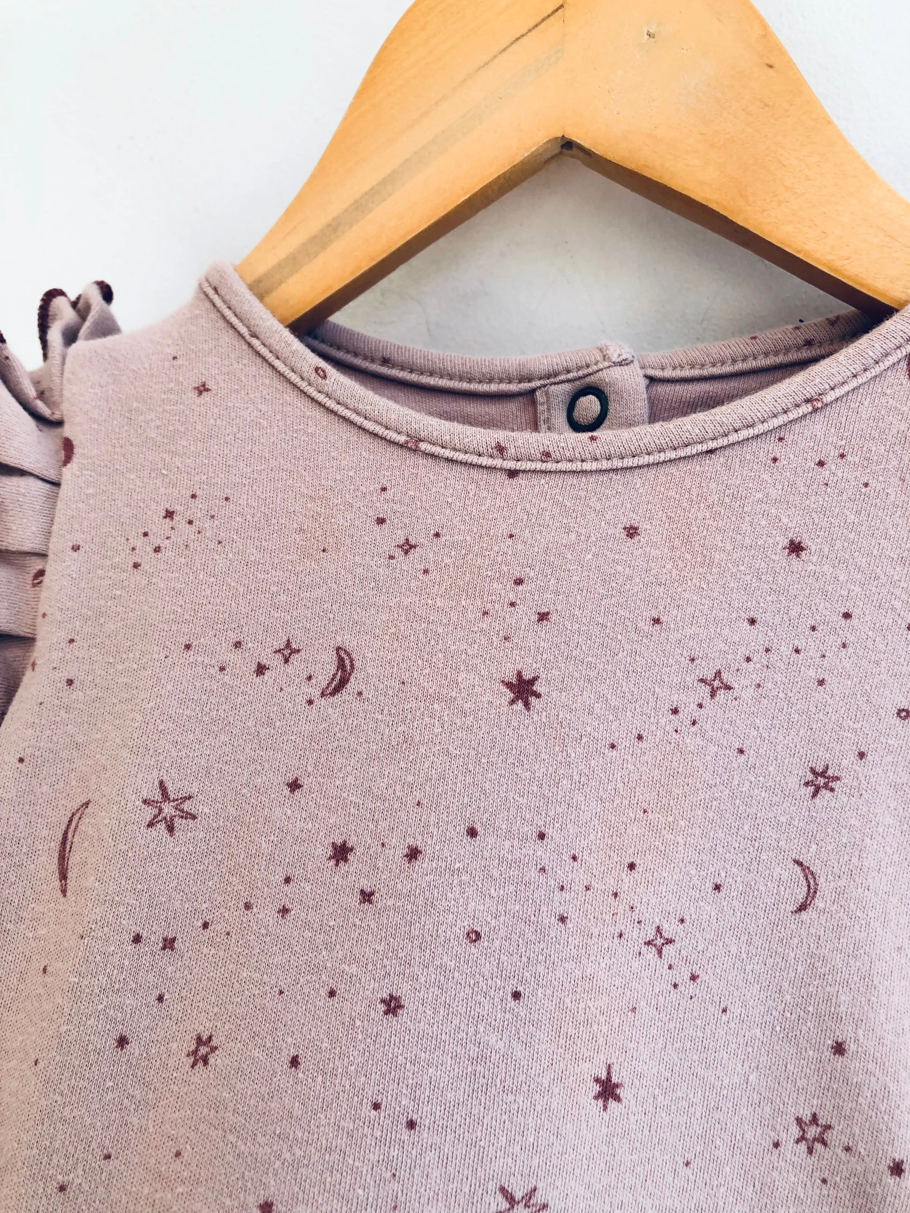 REALLY LOVED Moon & Stars Onesie // 6-12M