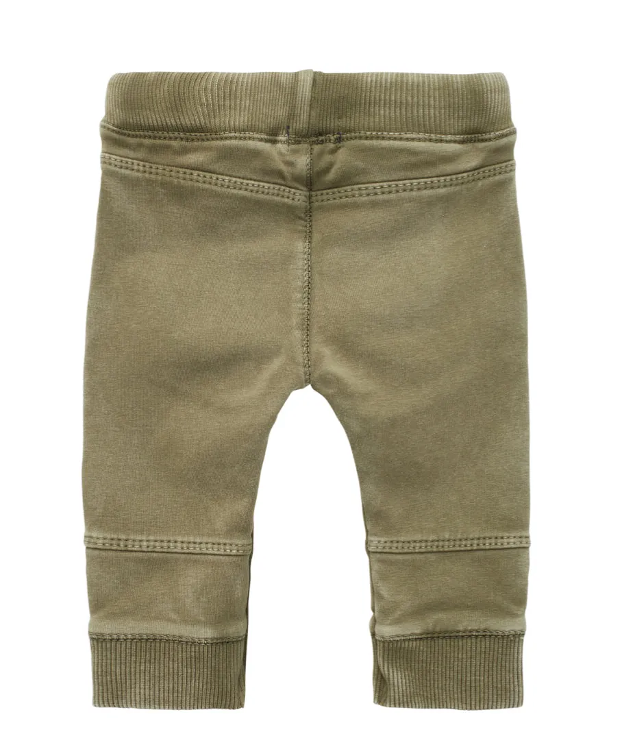 RECHLIN SLIM FIT PANT - DEEP GREEN