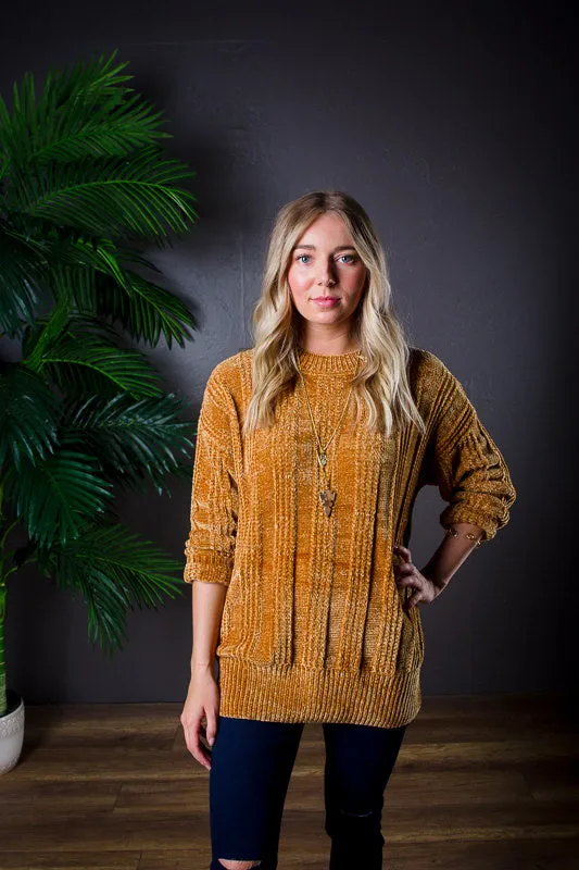 RESTOCKED!! RAY PULLOVER MUSTARD