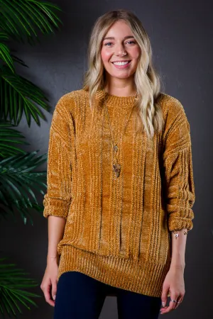 RESTOCKED!! RAY PULLOVER MUSTARD