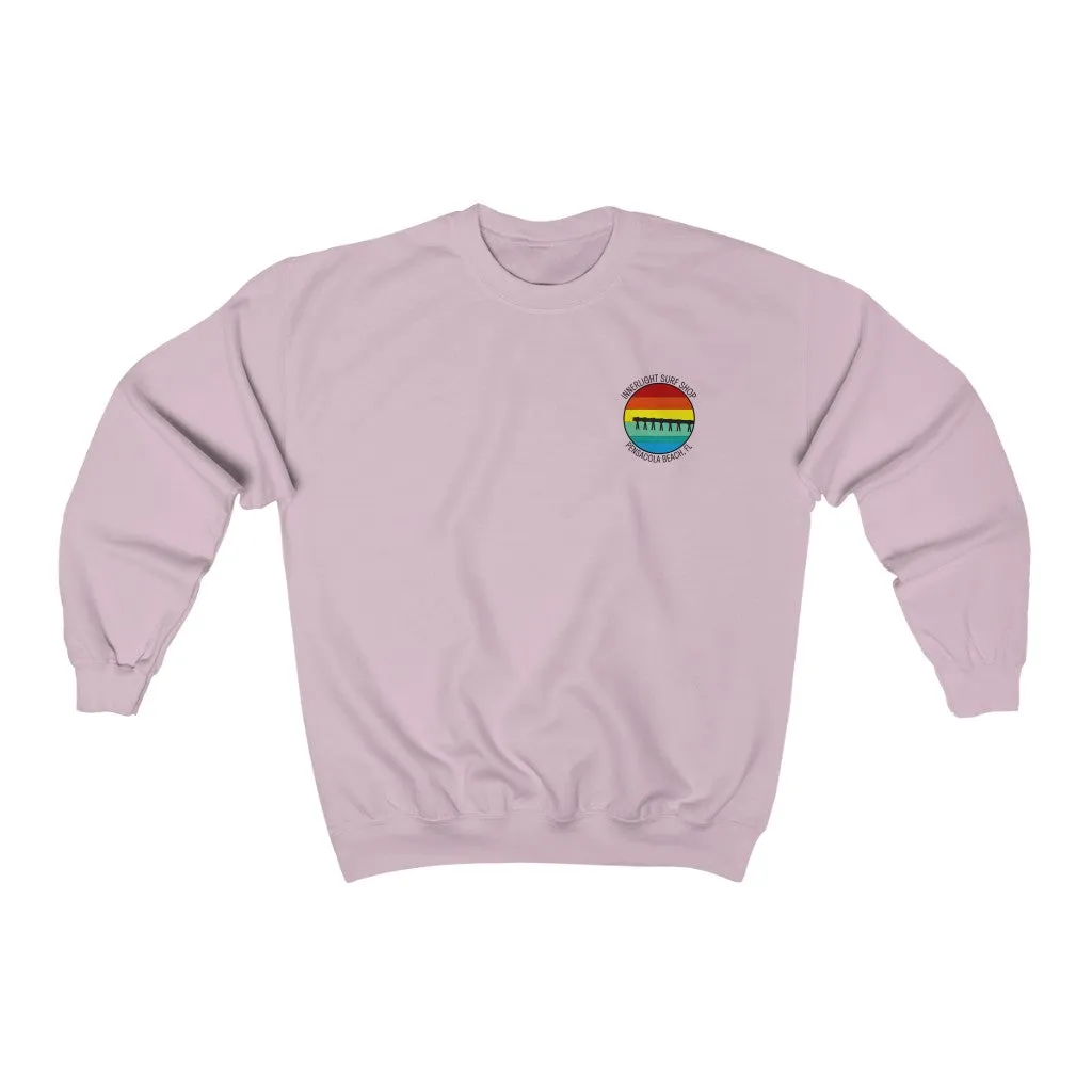Retro Pier Unisex Crewneck Sweatshirt