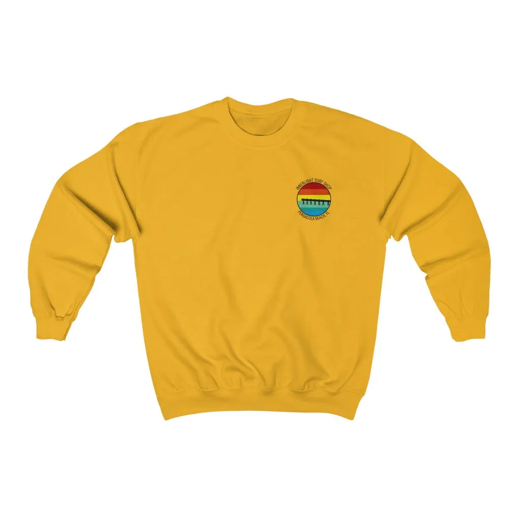 Retro Pier Unisex Crewneck Sweatshirt