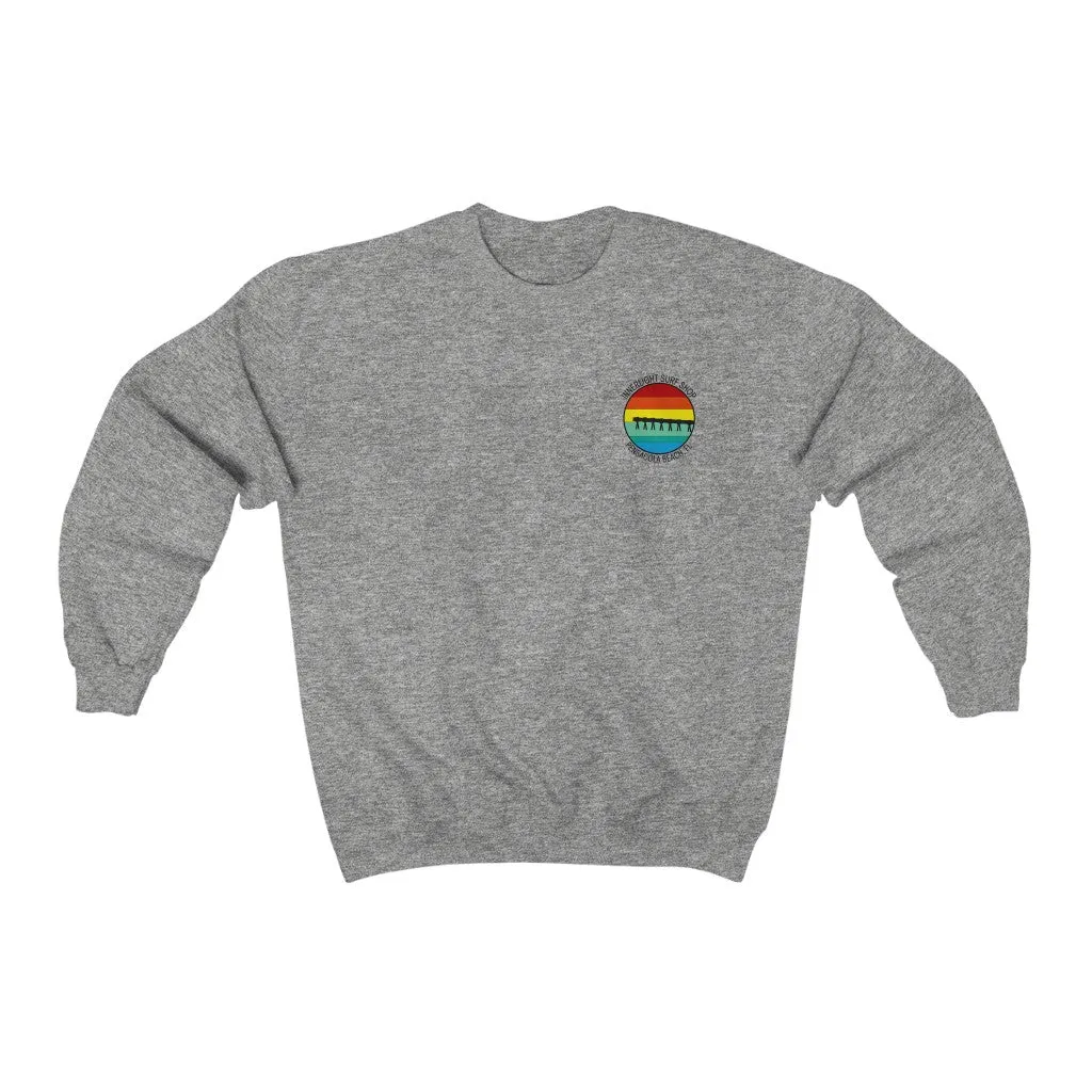 Retro Pier Unisex Crewneck Sweatshirt
