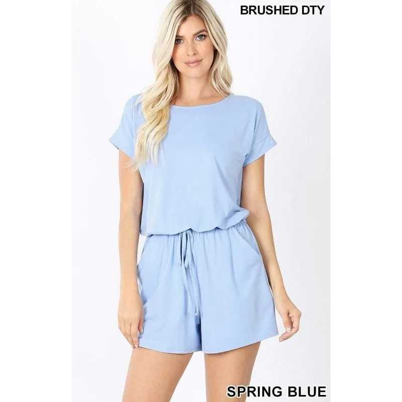 Romper with pockets