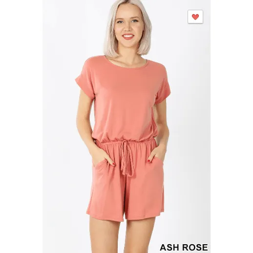 Romper with pockets