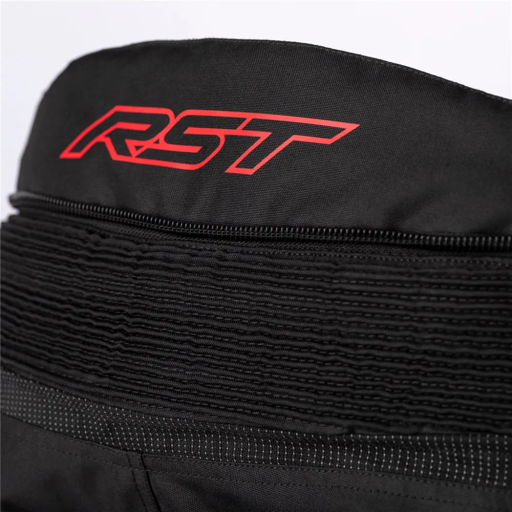 RST Endurance Textile Trousers Black / Silver / Red