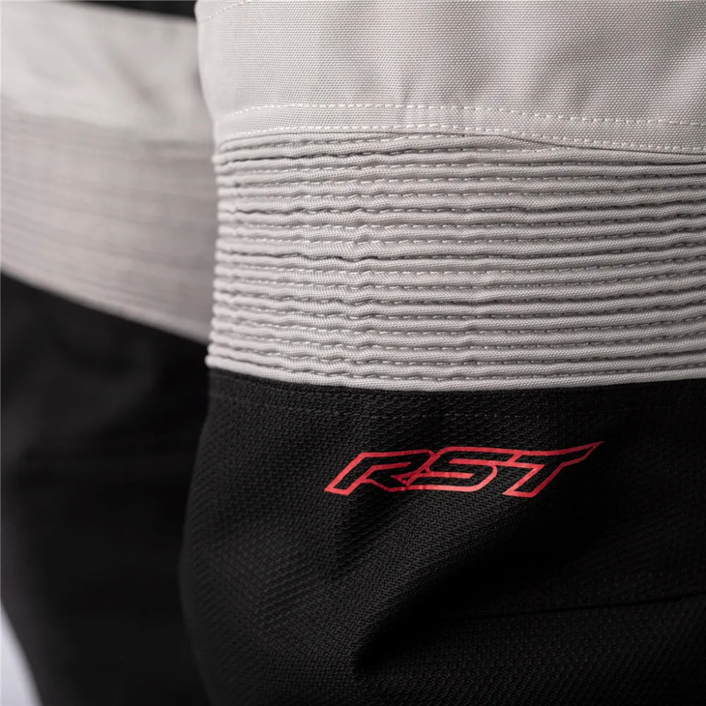 RST Endurance Textile Trousers Black / Silver / Red