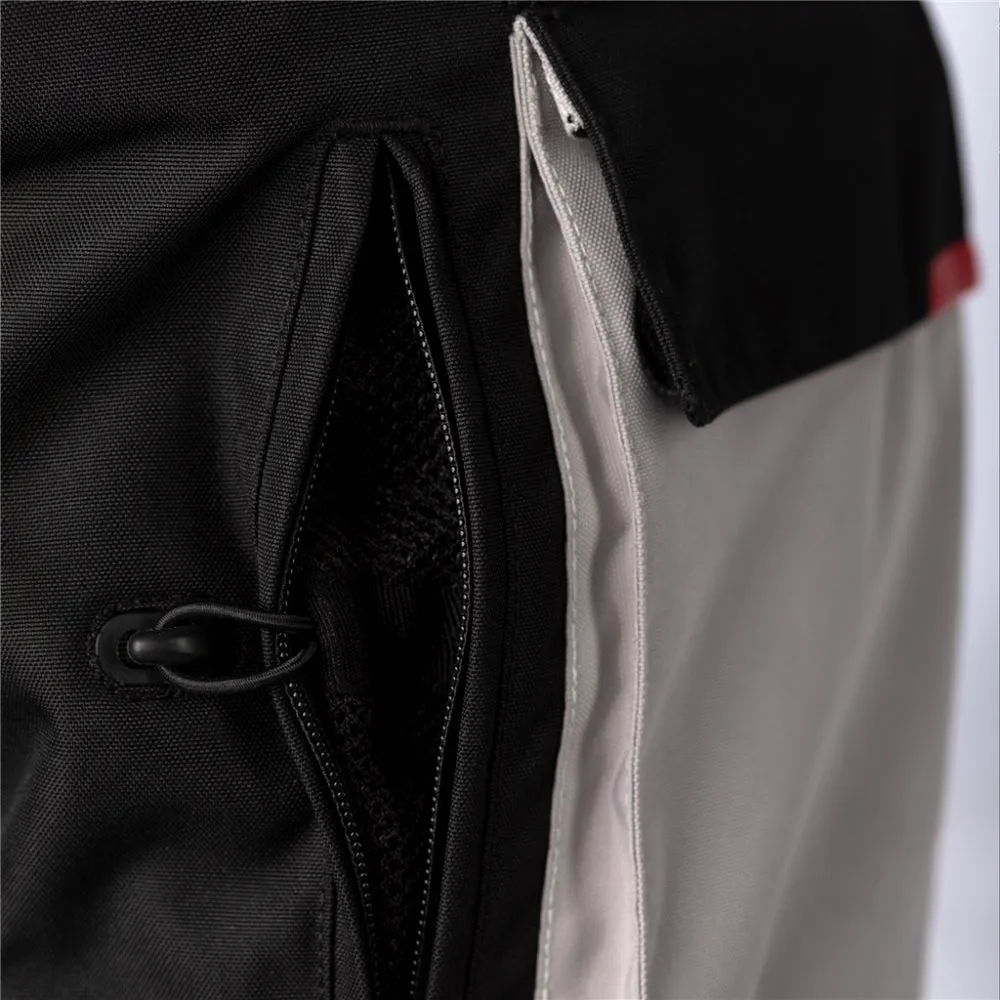 RST Endurance Textile Trousers Black / Silver / Red