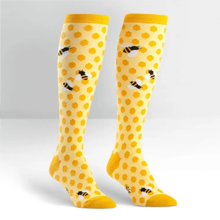Sock It To Me "Bee's Knees" Knee Sock