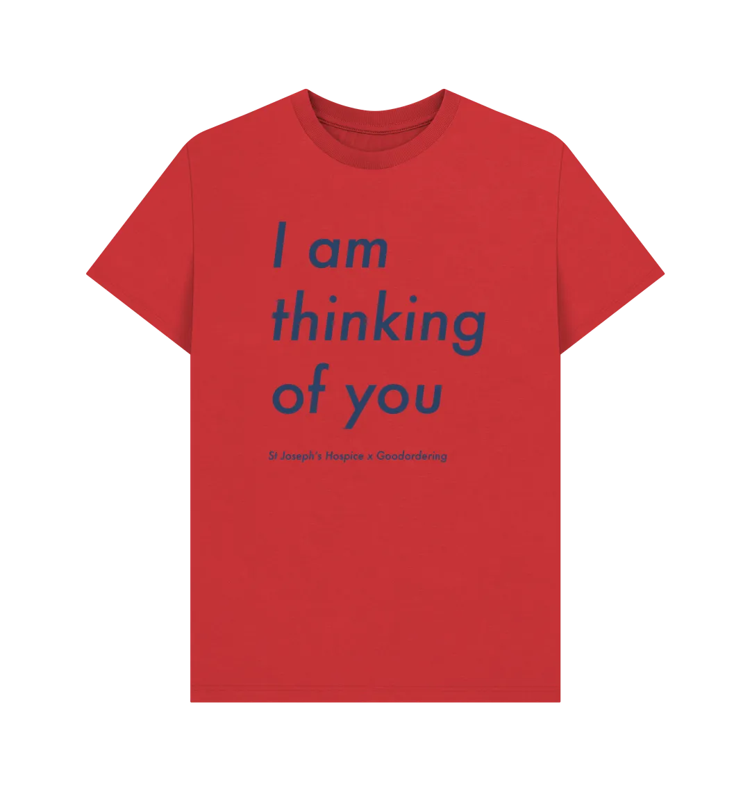 St Joseph's Hospice Collaboration T-shirt thinking