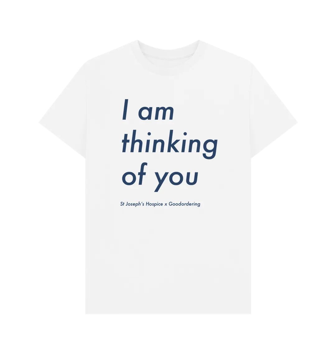St Joseph's Hospice Collaboration T-shirt thinking