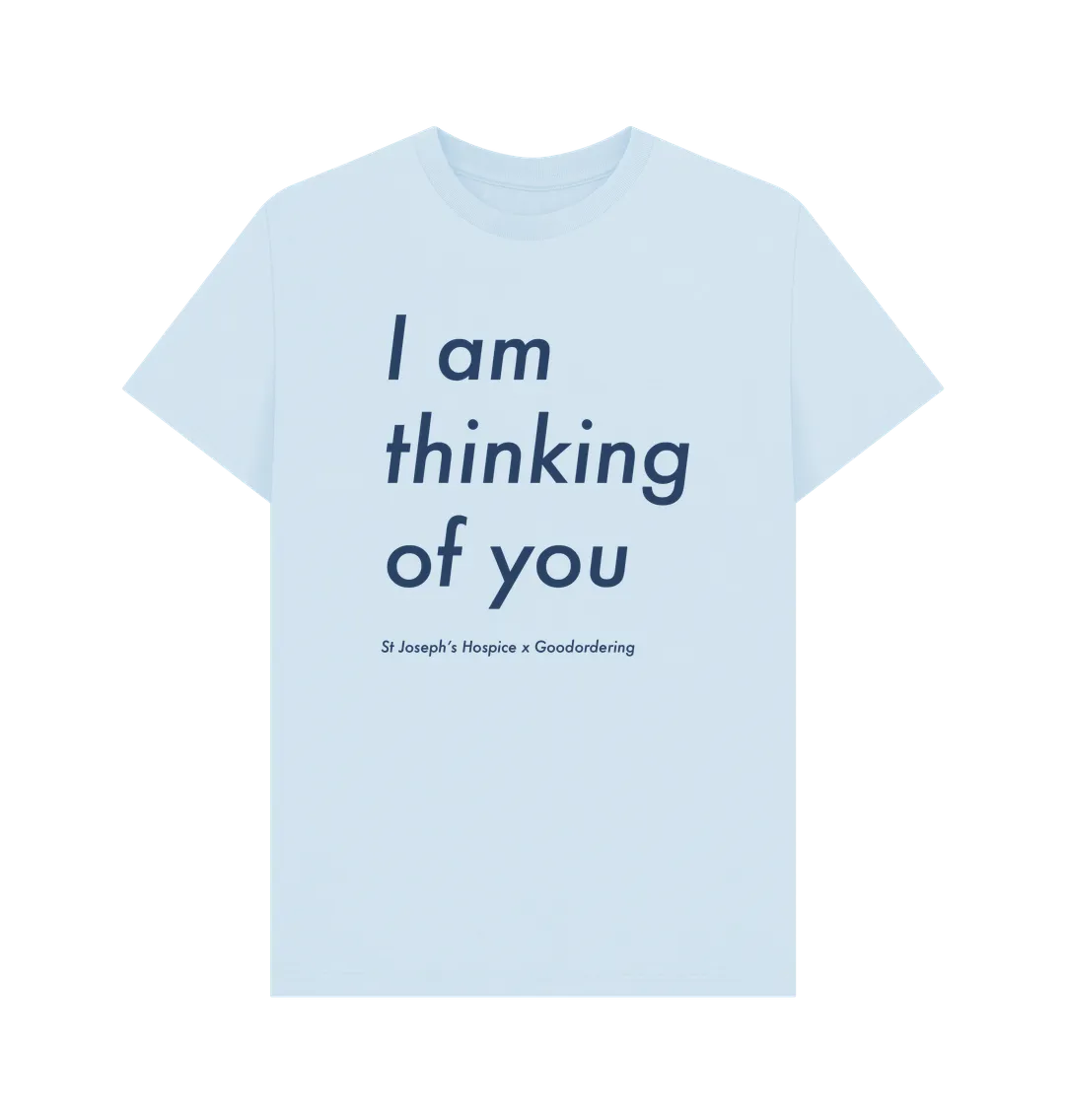 St Joseph's Hospice Collaboration T-shirt thinking
