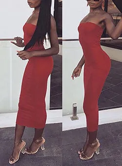 Strapless Bodycon Dress