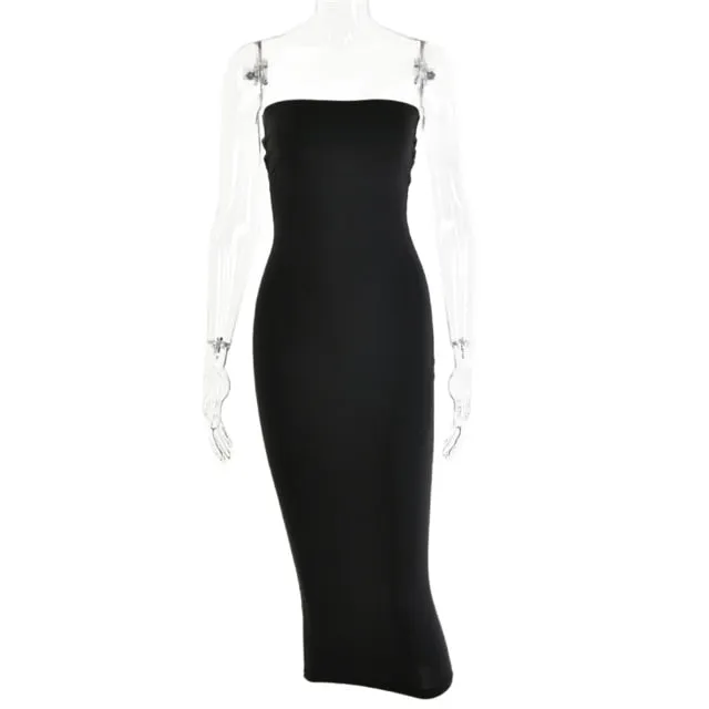Strapless Bodycon Dress