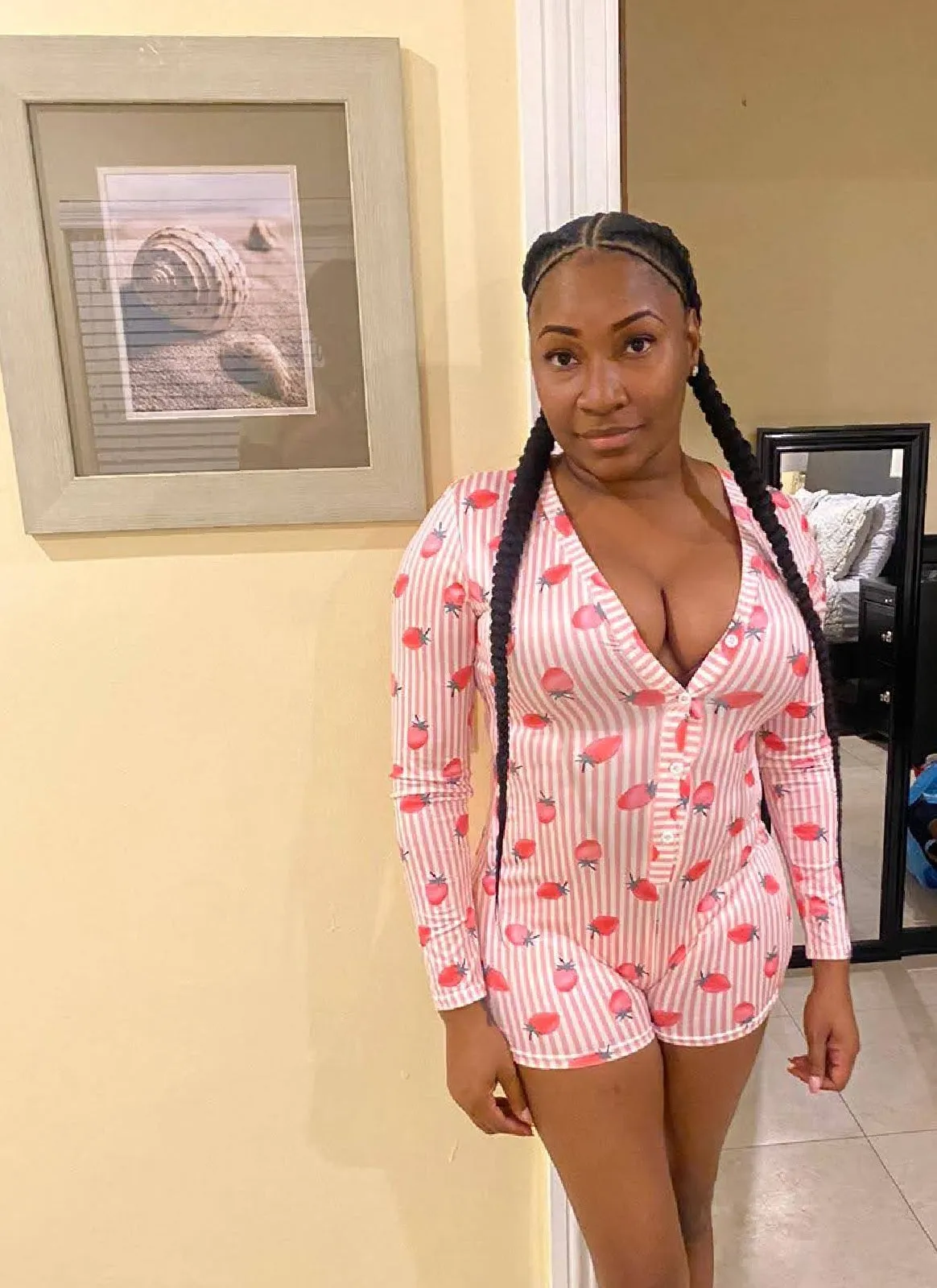 Strawberry Milkshake Pajamas