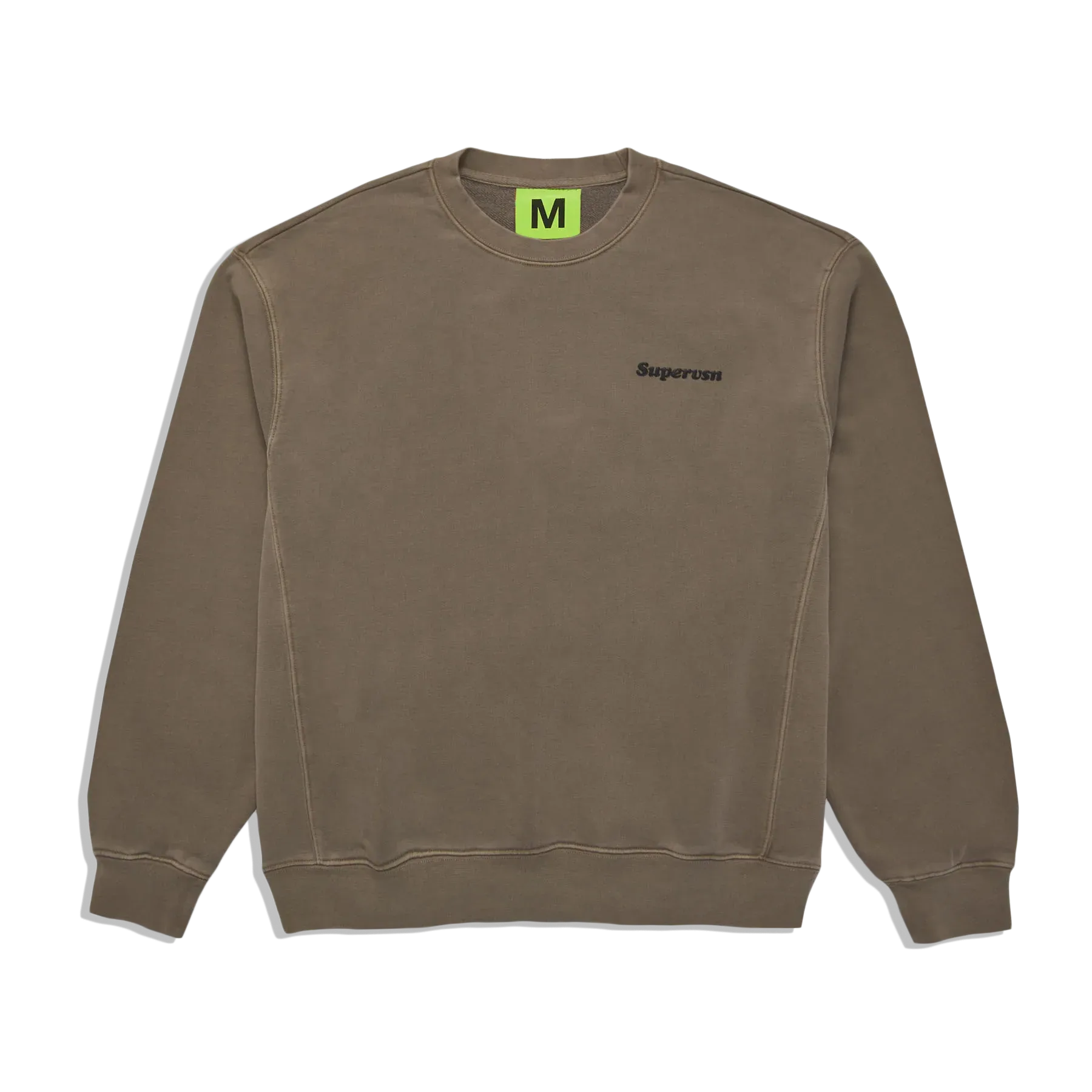 SUPERVSN Studio Starburst Crewneck Sweatshirt ' Brown'
