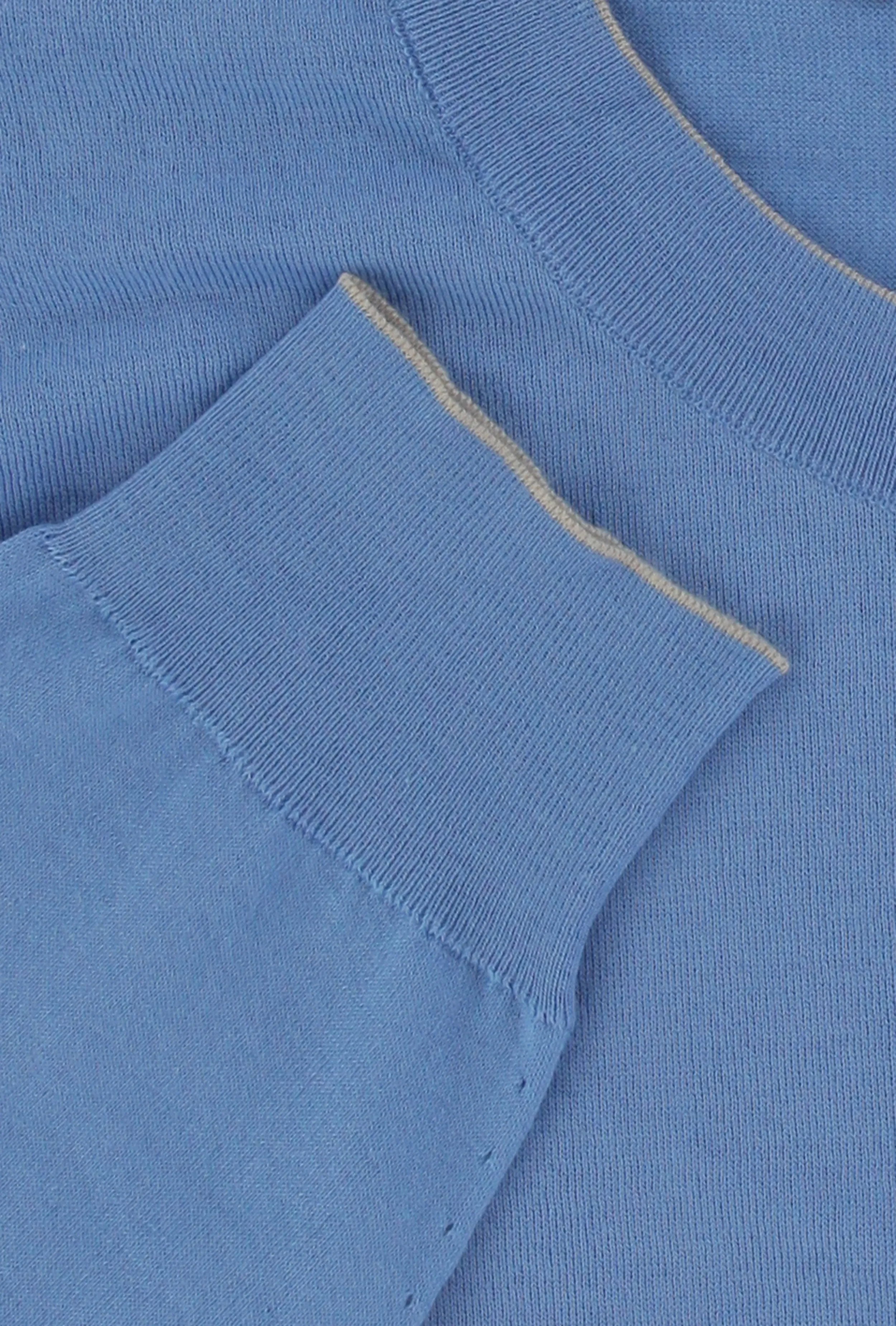 Svevo Parma Blue Crewneck Sweater