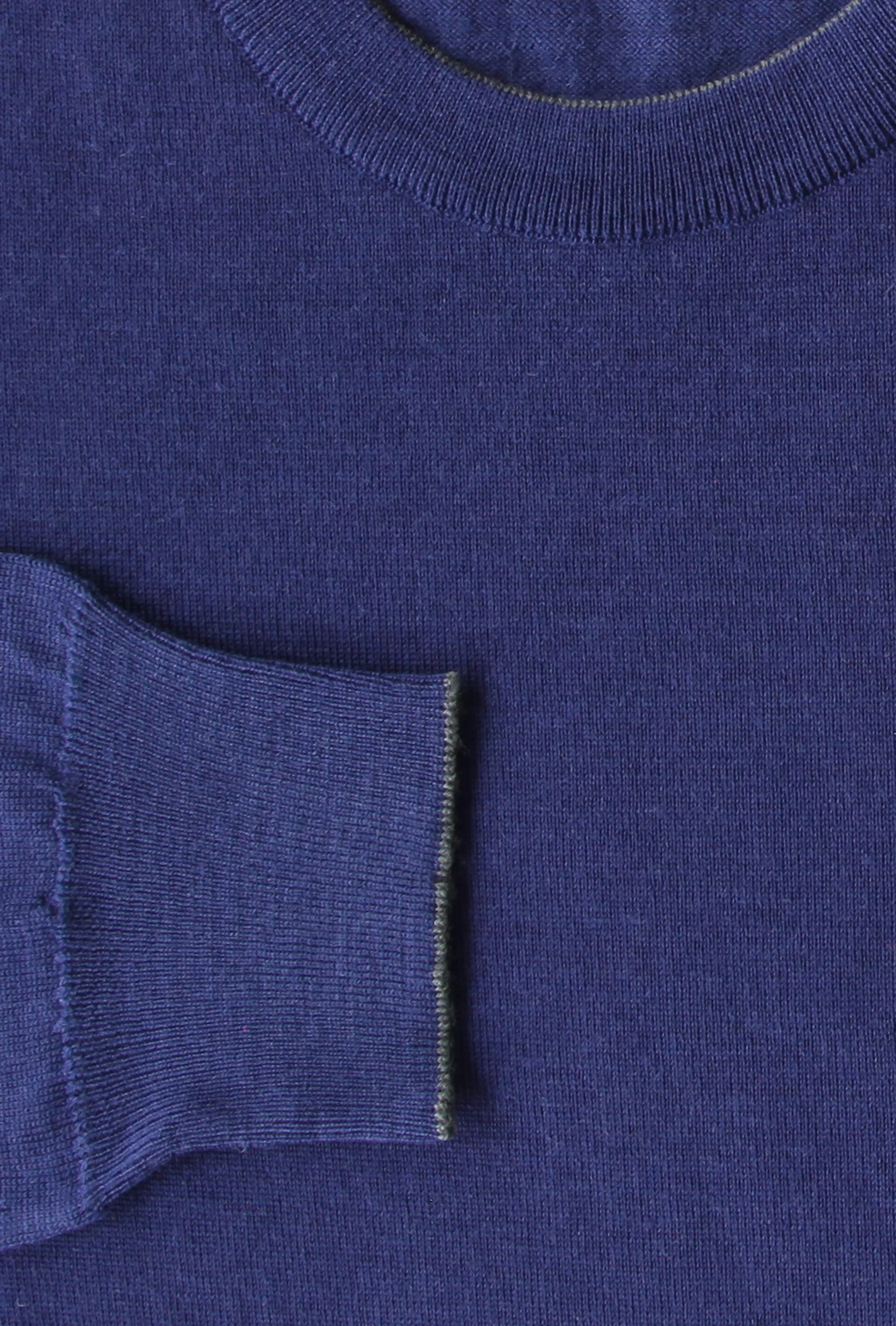 Svevo Parma Blue Crewneck Sweater