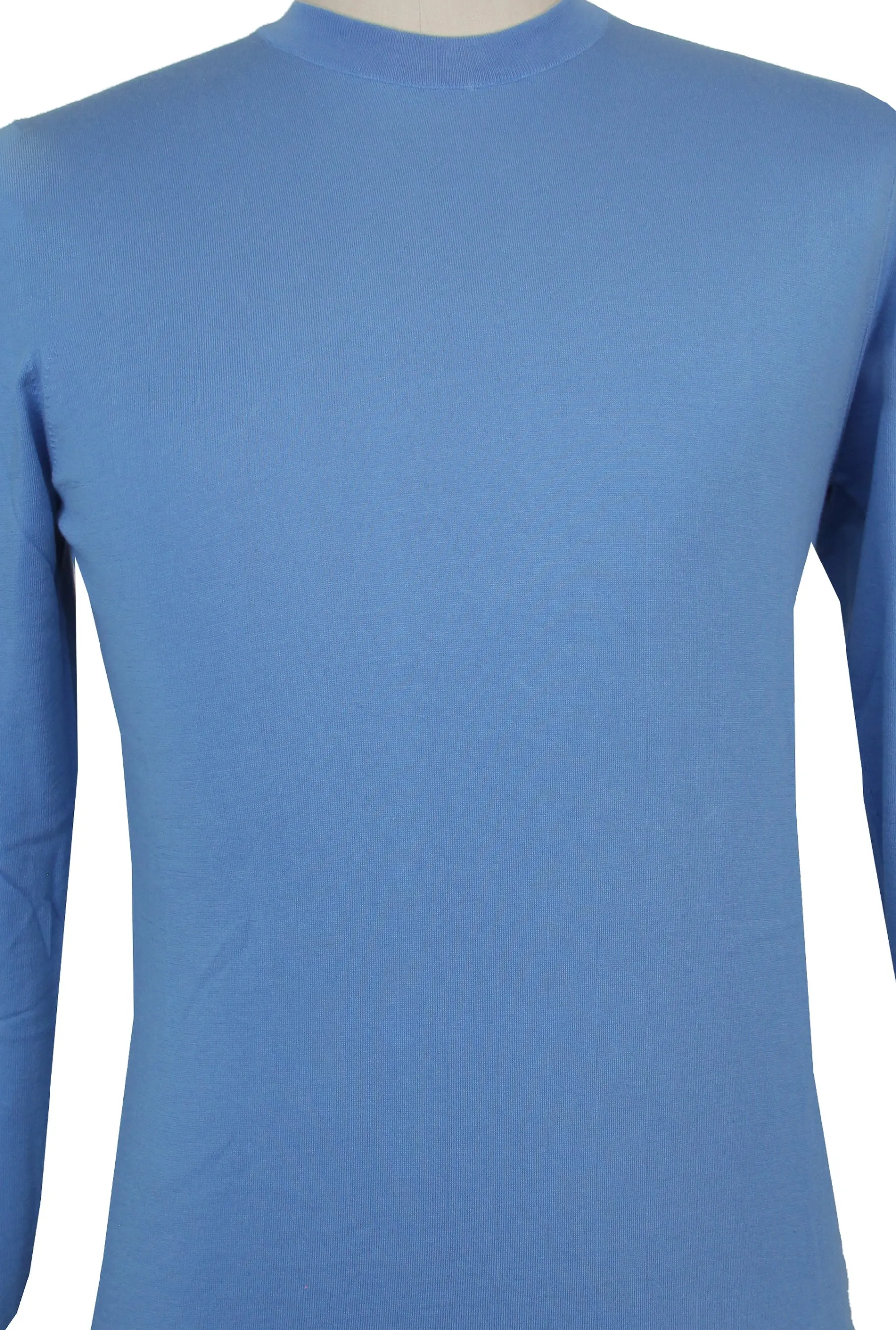 Svevo Parma Blue Crewneck Sweater