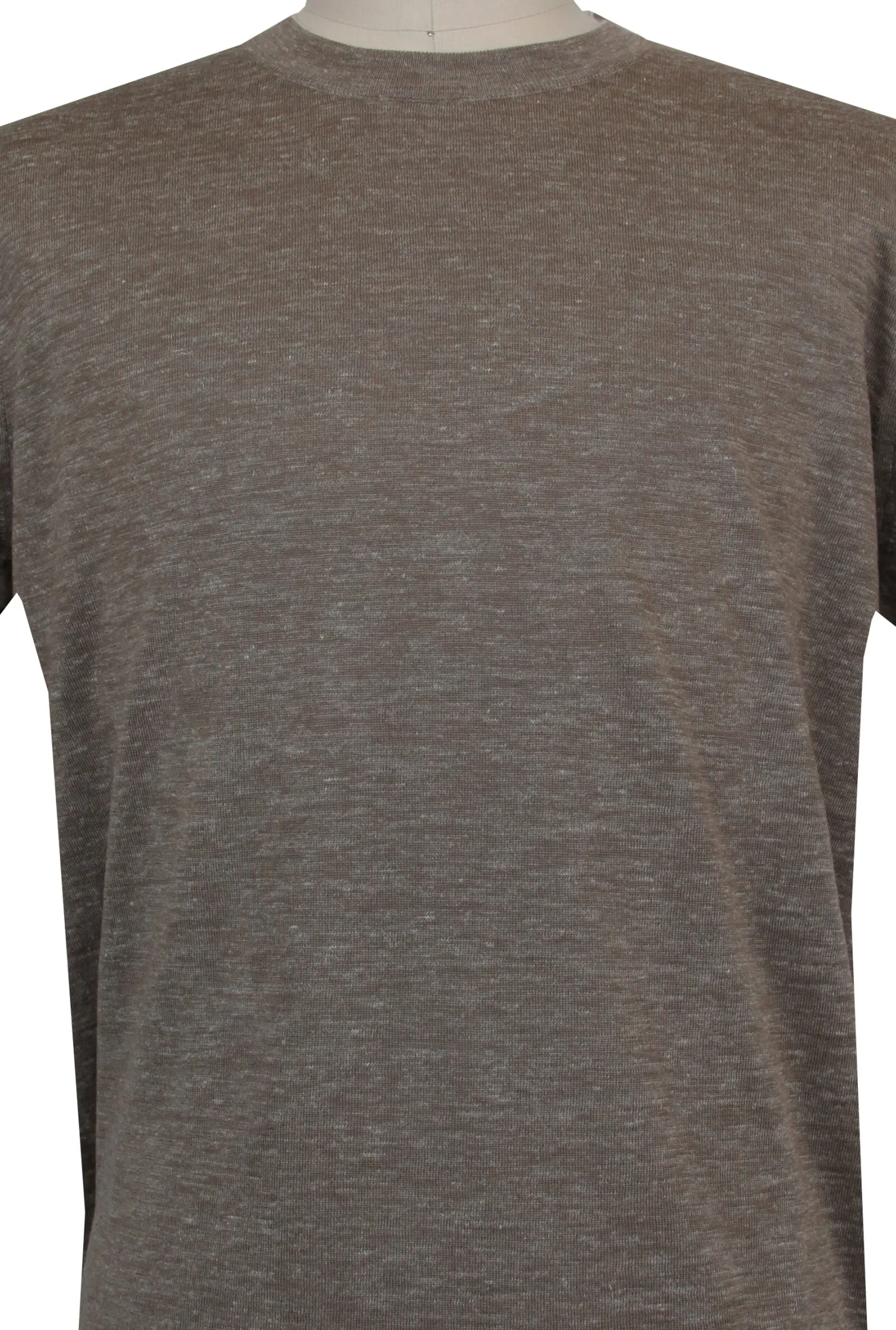 Svevo Parma Brown Crewneck Sweater