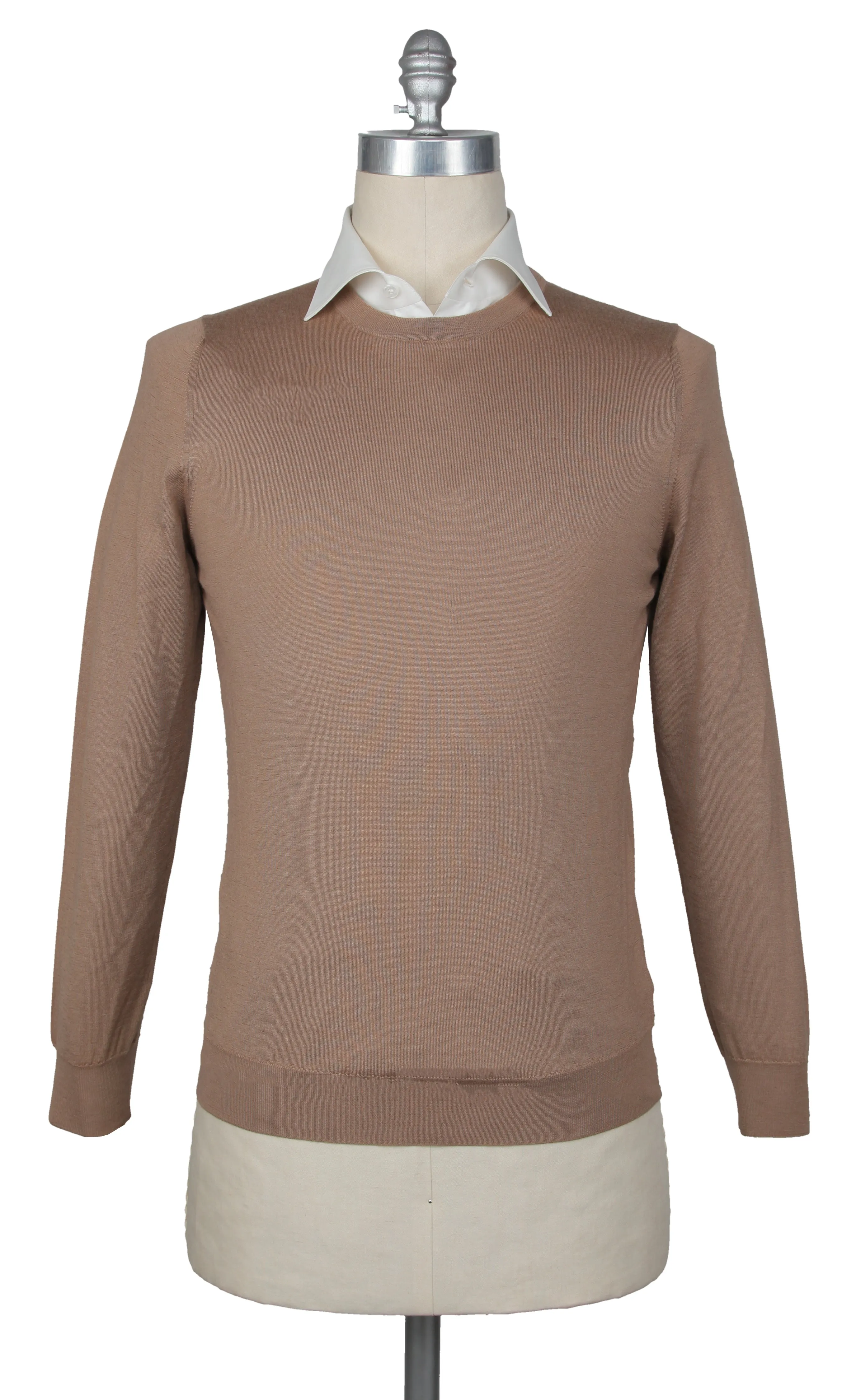 Svevo Parma Light Brown Crewneck Sweater