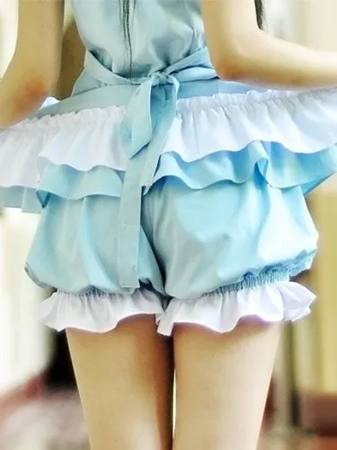 Sweet Lolita Bloomers Lace Trim Ruffles