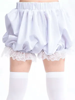Sweet Lolita Bloomers Lace Trim Ruffles