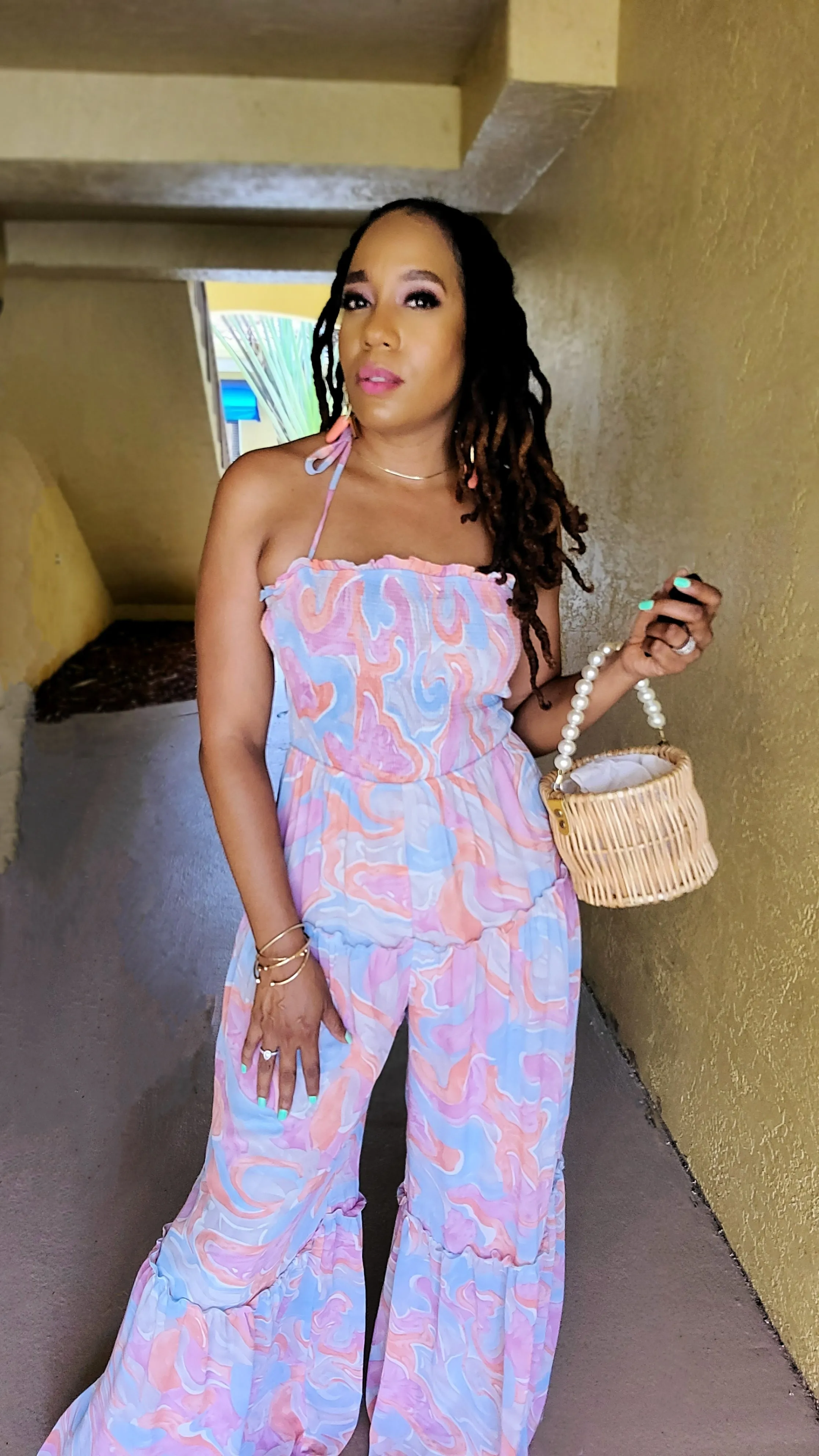 Take me Away Pastel Jumpsuit