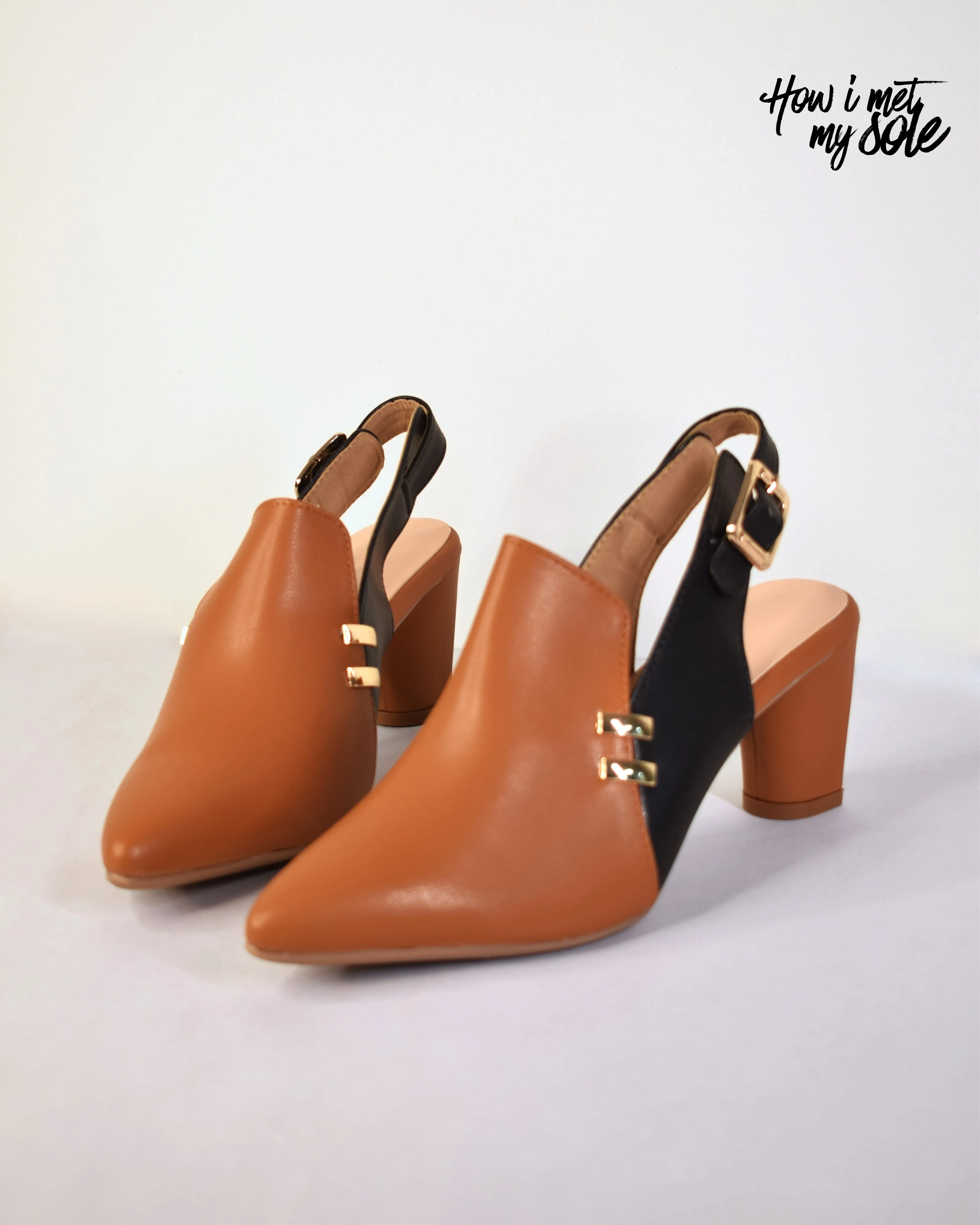 'Tan Fall Fashioned' Pointed-Toe Heels