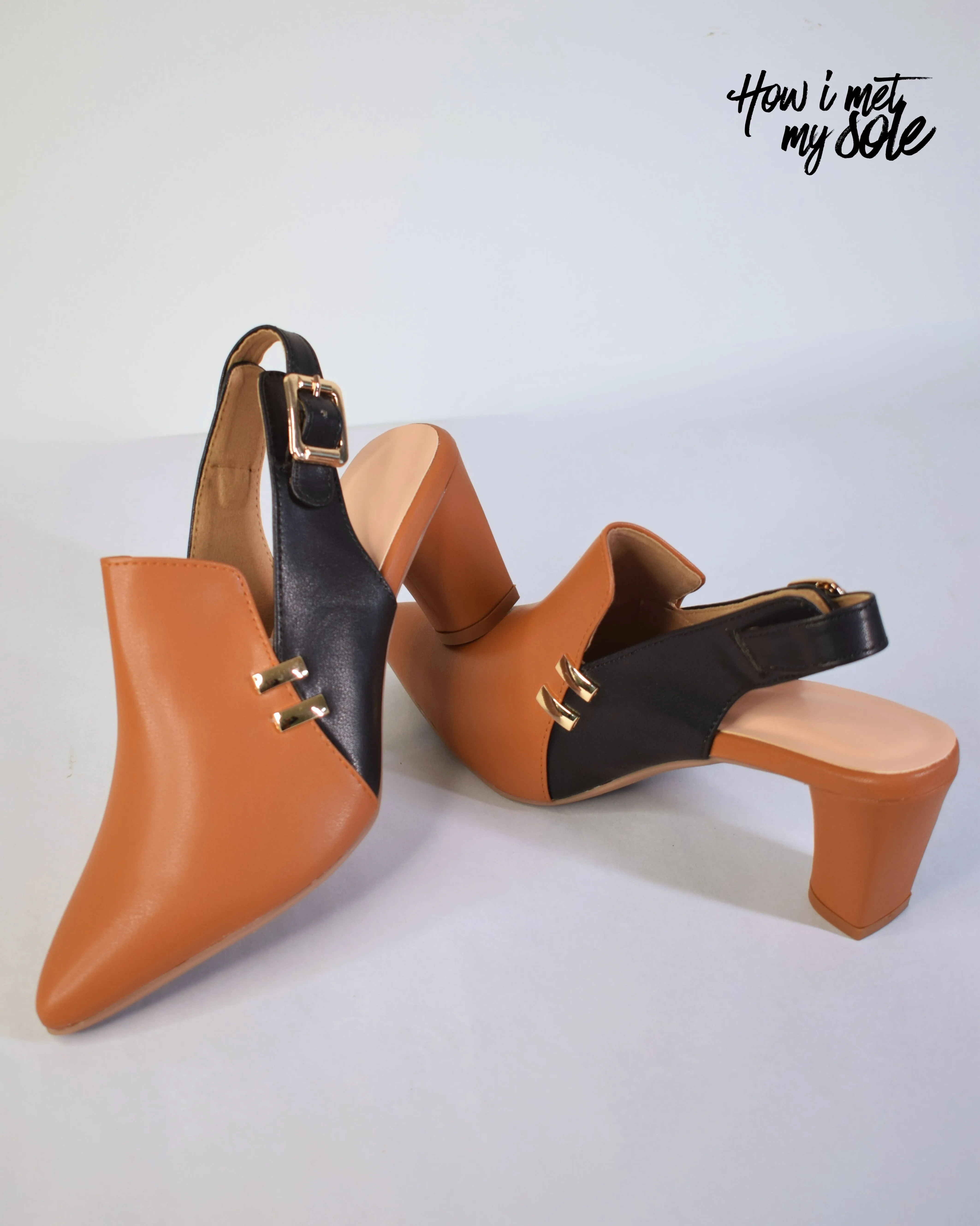 'Tan Fall Fashioned' Pointed-Toe Heels
