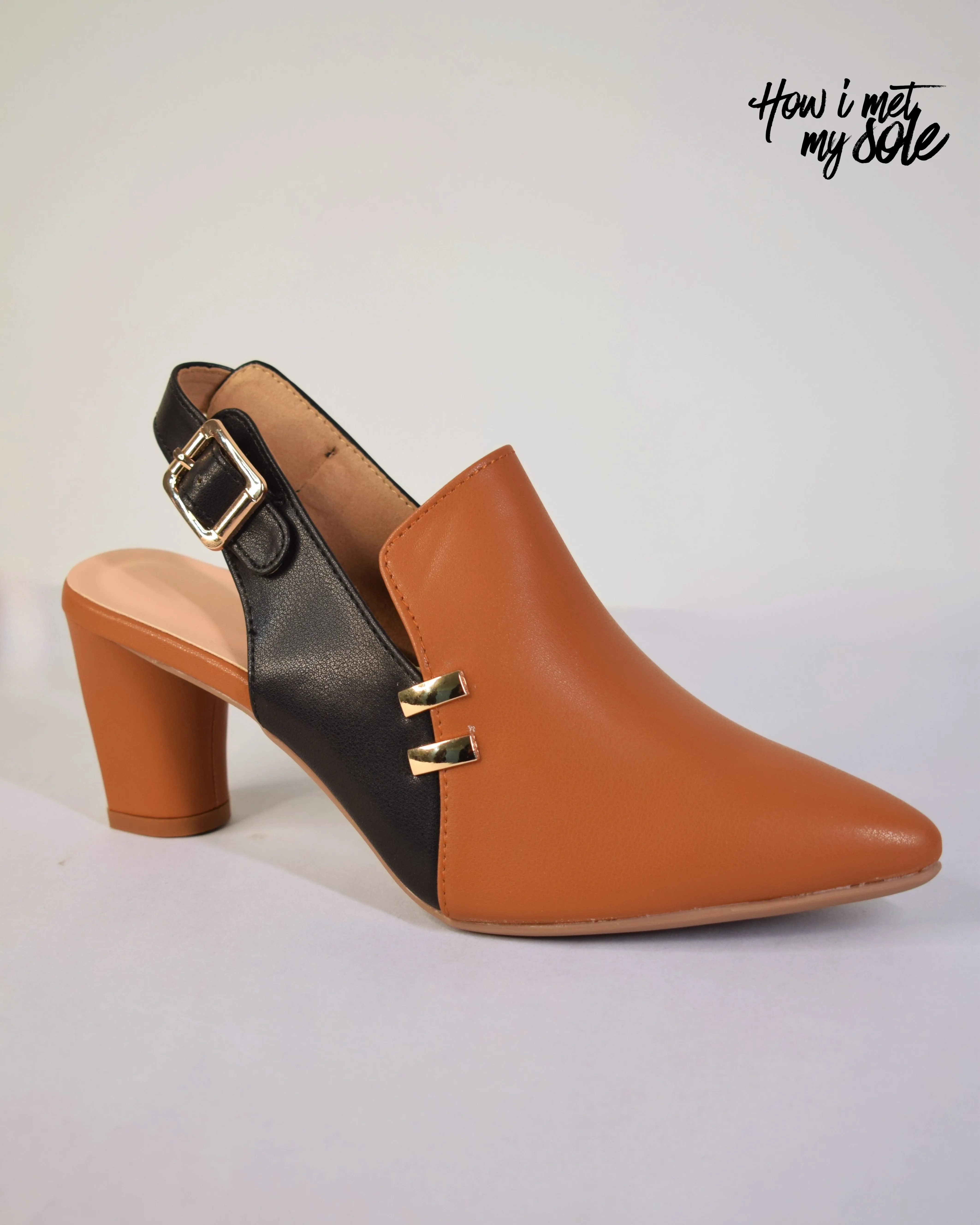 'Tan Fall Fashioned' Pointed-Toe Heels