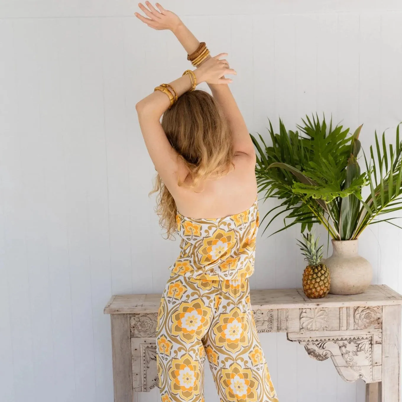 That 70's Jumpsuit - Citrus Twist
