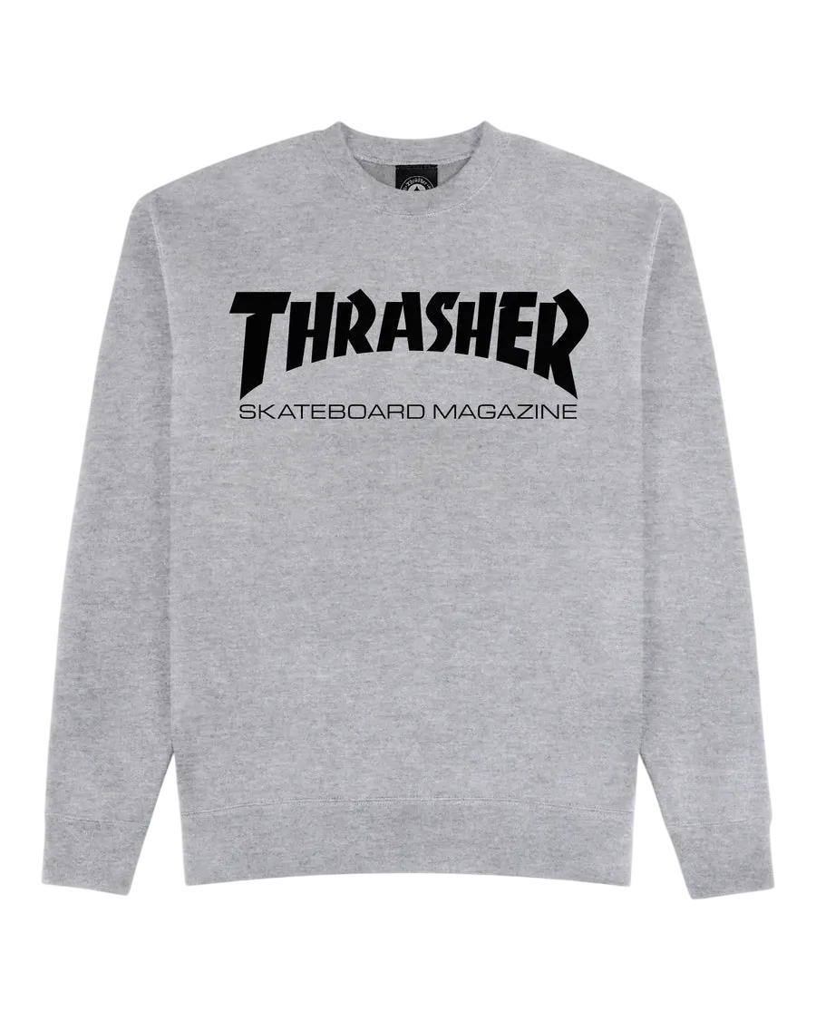 THRASHER M SKATE MAG CREWNECK