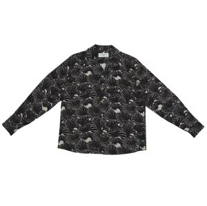[UNISEX] GAKKIN X LOCO MOSQUITO JAPANESE LOTUS LONG SLEEVE SHIRT