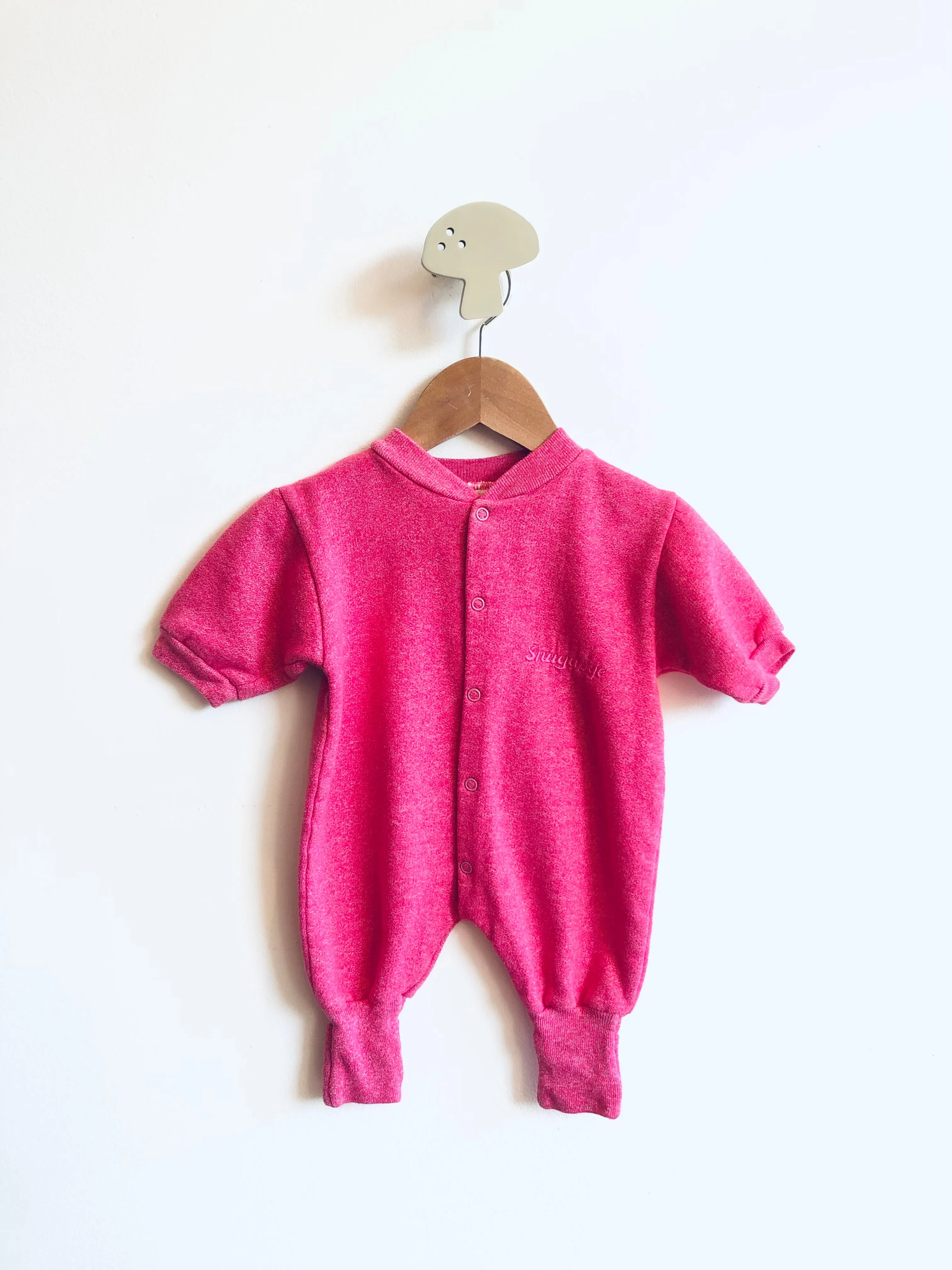 Vintage Snap-Up Romper // 9M