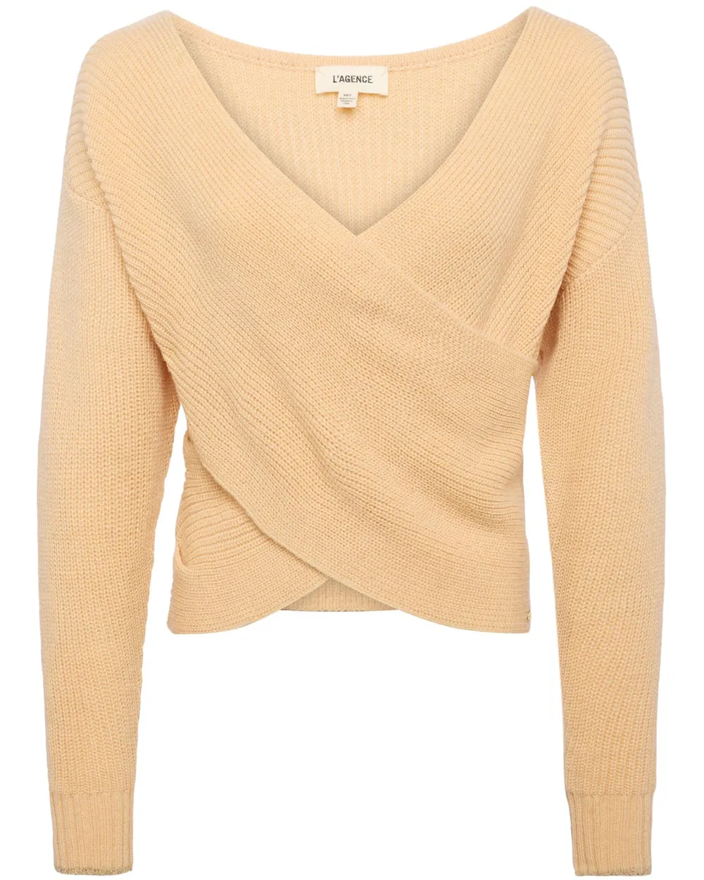 Warm Sand Antonella Crossover Sweater