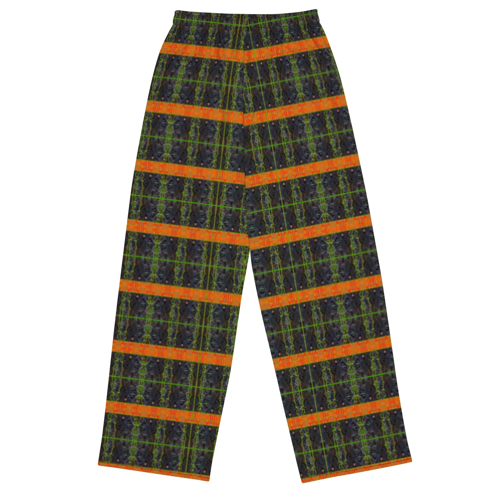 Wide-Leg Pants (Unisex)(Tree Link Stripe) RJSTH@Fabric#1 RJSTHS2022 RJS