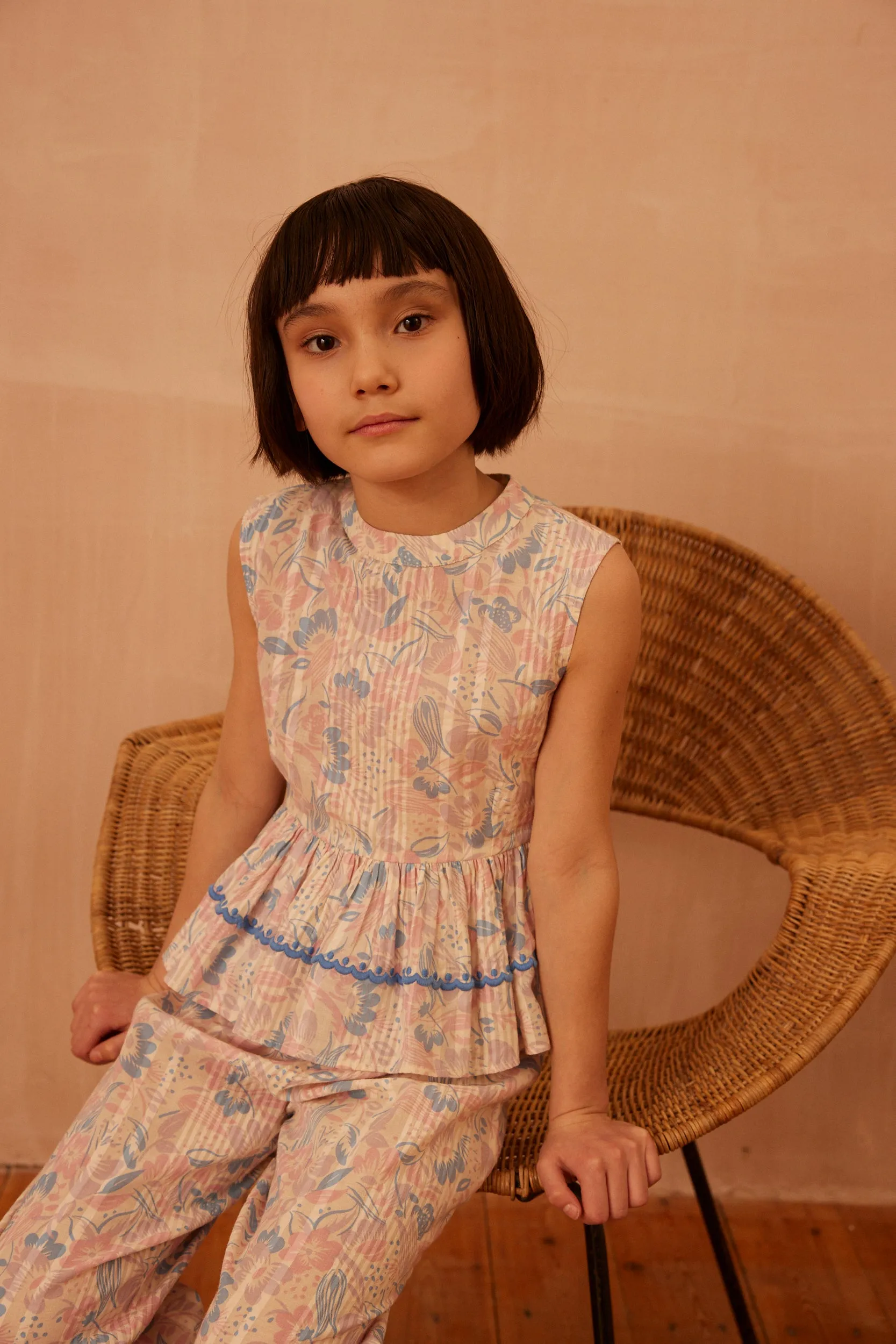 Wini Trouser Set - 50's Floral