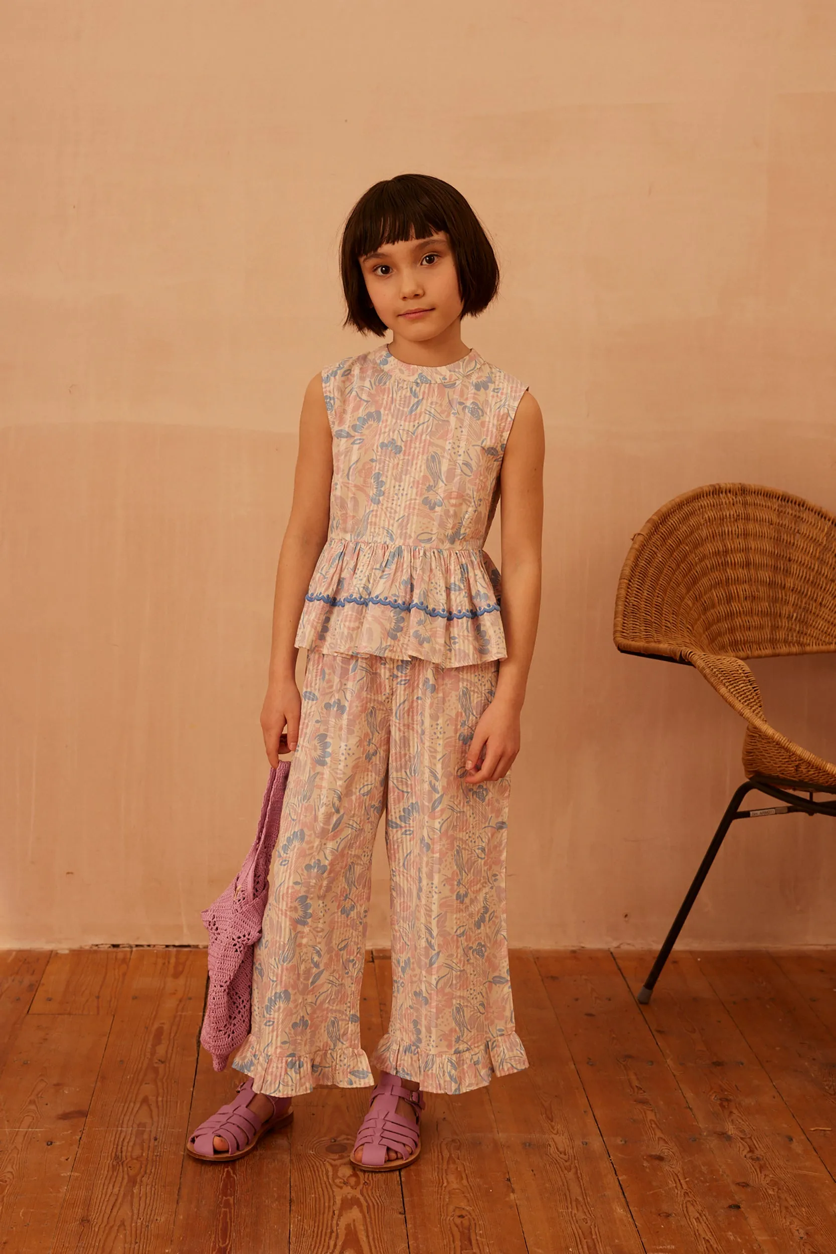Wini Trouser Set - 50's Floral