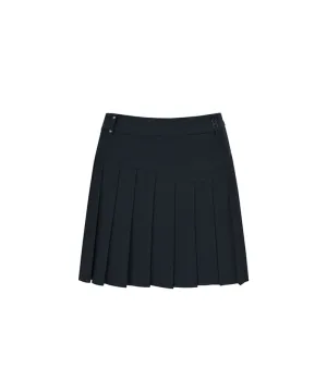 Women's Half Pleats Points SQ - Dark Navy